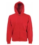 Толстовка на молнии Fruit of the Loom XL Красный (D062034040XL) - изображение 1