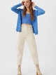 Кардиган вязаный женский Stradivarius 1512/102/045 M Голубой (SZ01512102045036) - изображение 3