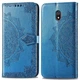 Кожаный чехол-книжка Art Case с визитницей для Xiaomi Redmi 8a Синий Без бренда - изображение 1