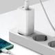 Мережевий зарядний пристрій Baseus 65W Quick Charger GaN2 Lite PD3.0 2Type-C 3A Швидка зарядка для телефону/ноутбука White - зображення 10