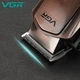Професійна дротова машина для стрижки VGR V-131 Pro Коричнева + 4 змінні насадки - зображення 9