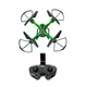 Квадрокоптер 801 W з FPV HD камерою дрон дитячий, до 13 хв польоту з утриманням висоти і гіроскопом, зелений (6801) - изображение 4