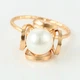 Кольцо Xuping 15457 искусственные жемчужины позолота 18K16 - изображение 1