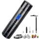 Компрессор универсальный Air Compressor, Power Bank, LED-фонарик, 3000 mAh Насос для автомобилей, мячей,велосипедов (Черный) - изображение 1
