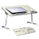 Столик для ноутбука деревянный Laptop Desk Портативный складной стол подставка - изображение 8