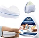 Ортопедическая подушка для ног CONTOUR LEG PILLOW с эффектом памяти гипоаллергенная - изображение 1