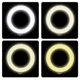 Кольцевая светодиодная LED лампа RING 36 см с пультом и штативом 2м Набор для блогера и визажиста 2 в 1 Селфи кольцо LS-360 - изображение 6
