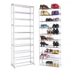Полка для взуття Amazing Shoe Rack Біла 30 пар підлогова стійка - зображення 4