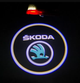 Проектор подсветка логотипа для дверей Skoda (Шкода) CountryMan Fabia, Octavia, Roomster, Superb - изображение 2