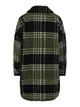 Пальто демісезонне ONLY ONLNEWCAMILLA TEDDY SHACKET AOP CC OTW M Хакі 15228399 Kalamata-Checks:as SS - зображення 5