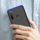 Чохол GKK 360 для Xiaomi Redmi Note 8T бампер оригінальний Black-Blue - зображення 5