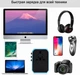 Мережевий дорожній універсальний адаптер Masslinna 4 USB + Type-C Black/Blue (NA1) - зображення 17
