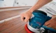 Ексцентрикова шліфмашина Bosch Professional GEX 34-150 + адаптер пилососа + шліфтарілка + шліфлист С470 (0601372800) - зображення 2