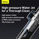 Портативная минимойка аккумуляторная BASEUS Dual Power Portable Electric Car Wash Spray Nozzle 0.7MPa, 30min - зображення 12