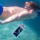 Чохол водонепроникний Usams Mobile Phone Waterproof Bag IPX8 для смартфонів 4-7" blue - зображення 2