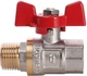 Кран шаровой QUALITY PROFESSIONAL QP152 прямой 1/2" - изображение 1