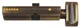 Цилиндровый механизм USK ZC-60 (30x30) ключ/ключ Никель - изображение 2