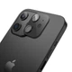 Захисне скло на камеру iPhone 12 mini з металевою рамкою HOCO (A18) 3D Metal frame flexible lens film - зображення 3
