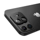 Захисне скло на камеру iPhone 12 mini з металевою рамкою HOCO (A18) 3D Metal frame flexible lens film - зображення 4