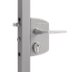 Промисловий замок накладний Locinox RAL 7016 LAKQU2-7016 - зображення 1