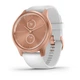Годинник Garmin vivomove Style Rose Gold-White Silicone - изображение 1