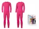 Детское термобелье VIKING Riko Set kids 116-128 pink 500143030-4-1 - изображение 1