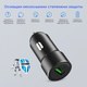 Автомобильное зарядное устройство TOPK G102Q QC 3.0 18W 1xUSB - изображение 6