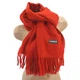 Женский кашемировый шарф LuxWear S128007 Красный - изображение 2