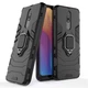 Чохол Iron Ring для Xiaomi Redmi 8 бампер протиударний з підставкою Black Без бренду - зображення 1