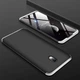 Чохол GKK 360 для Xiaomi Redmi 8A бампер оригінальний Black-Silver - зображення 2