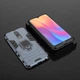 Чехол Iron Ring для Xiaomi Redmi 8 бампер противоударный с подставкой Dark Blue Без бренда - зображення 4