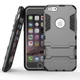 Чохол Iron для Iphone 5 / 5s / SE броньований Бампер з підставкою Gray Без бренду - зображення 1