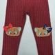 Лосины "Котята" Timi kids для девочки 74-80 см Бордовые 18526 - изображение 3