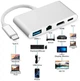 Адаптер Dynamode Multiport USB3.1 Type-C to HDMI / RJ-45 / USB 3.0 / USB Type-C, разрешение до 4K HD -3840x2160 (Multiport USB 3.1 Type-C to HDMI-RJ45) - изображение 5