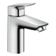 Змішувач для умивальника Hansgrohe Logis 100 із зливним гарнітуром, хром (71100000) - изображение 1