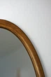 Овальне дзеркало TukiTukHome 80х45 см (Колір: Горіх, Морилка) - зображення 5