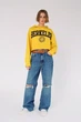 Худи Zara 0127/306 Желтое M - изображение 1