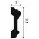 Молдинг гибкий Orac Decor P9010F (90x30)мм - изображение 2