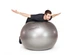Мяч 120 см Physioball MAXAFE Ledragomma черный L 13 - изображение 1