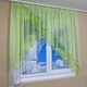 Кухонная занавеска TG Home №420 салатовая 300*160 - изображение 3