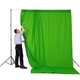 Фон студийный тканевый Visico PBM-1827 green Chroma Key 1.8х2.7 м - изображение 3