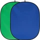 Фон в пружинной рамке Visico BP-028 2в1 Chroma Key (зелёный/синий) 150x200см - изображение 1