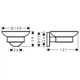 Мыльница настенная Hansgrohe Logis 41715000 - изображение 2