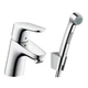 Змішувач для раковини Hansgrohe Focus E з гігієнічним душем, хром (31926000) - изображение 1