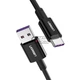 Кабель USB Type-C 5A 40W черный 2 м. Ugreen 5A US253 - зображення 3