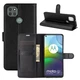 Чехол IETP для Motorola Moto G9 Power книжка кожа PU с визитницей черный - изображение 2