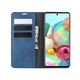Чехол Taba Retro-Skin для Samsung Galaxy Note 10 Lite / N770 книжка кожа PU с визитницей синий - изображение 5