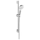 Душовий набір Hansgrohe Crometta 65 см 1Jet, хром / білий (26533400) - изображение 1