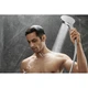 Hansgrohe Ручний душ 130, 3jet, хром Rainfinity (26864000) - зображення 5