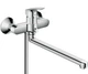 Змішувач для ванни Hansgrohe Logis з довгим виливом, хром (71402000) - изображение 1